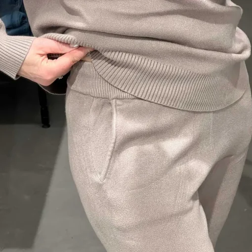 J By J ME7001AB Sweat Suit Taupe