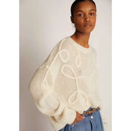 Munthe Tahlis Knit Ivory