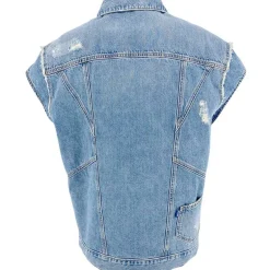 Ball BASerafina Denim Waistcoat Vintage Medium Blue