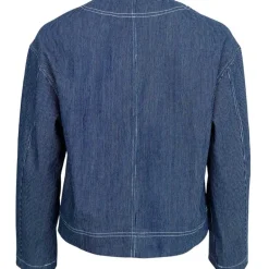 Black Colour BCAstrid Short Jacket Dark Blue