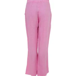 Black Colour BCMelina Wide Linen Pant Pink