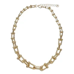 Black Colour BCOrion Necklace Gold Coloured