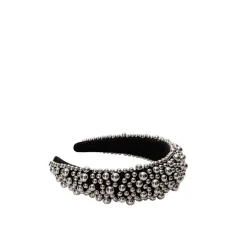 Black Colour BCSchaffer Headband Black/Silver Coloured