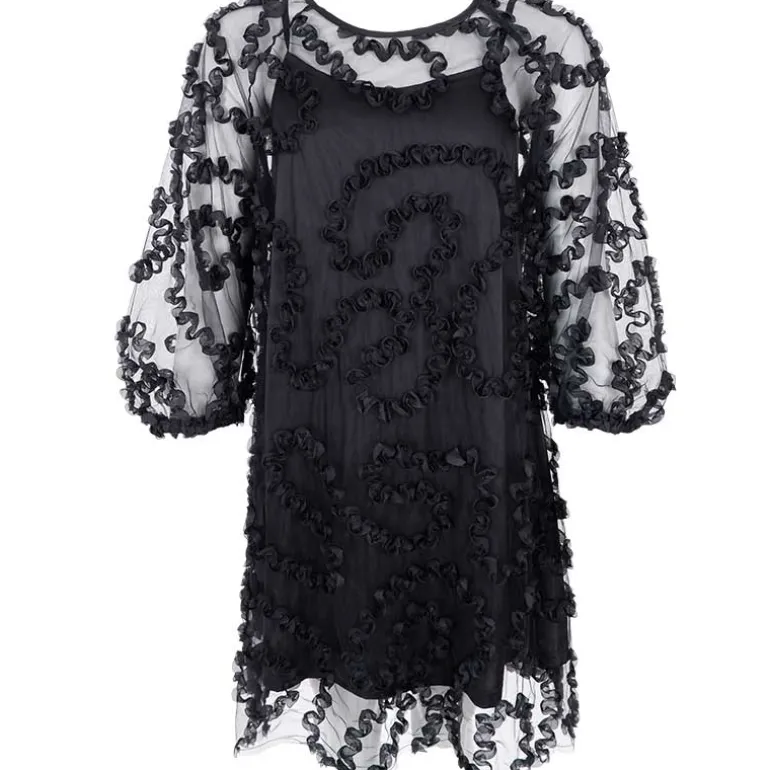 Black Colour BCSwirl Dress Black