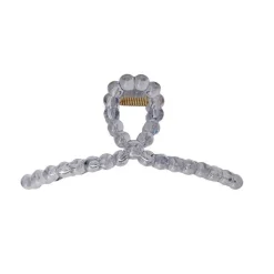 Black Colour BCVidia Transparent Hair Claw Grå