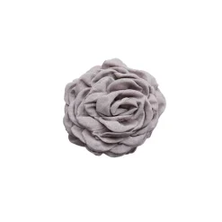 Black Colour BCVilla Mega Flower Hair Claw Lt. Grey