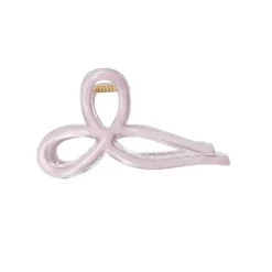 Black Colour BCYade Bow Hair Claw Lyserød