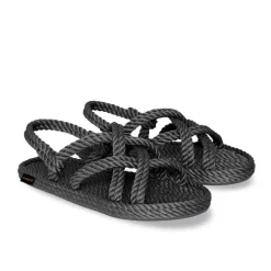 Bohonomad Bodrum Women Rope Sandal Mørkegrå