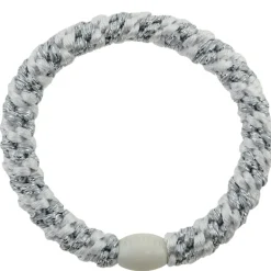 Bon Dep Kknekki 5582 White Silver Glitter Stripe