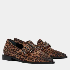Bukela Valerie Loafers Suede Leopard