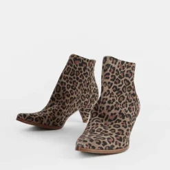 Bukela Vela Suede Boots Leopard