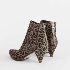 Bukela Vela Suede Boots Leopard