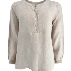 Cabana Living Blune B2589 Linen Blouse Sand