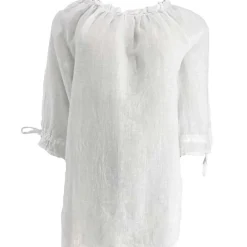 Cabana Living Elm 3001-7 Linen Blouse Hvid