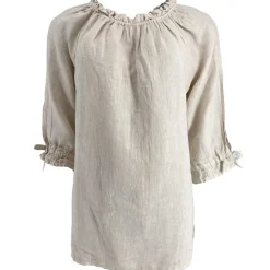 Cabana Living Elm 3001-7 Linen Blouse Lys Sand