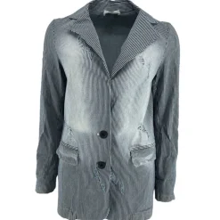 Cabana Living Stripe Jacket Chicco Blå