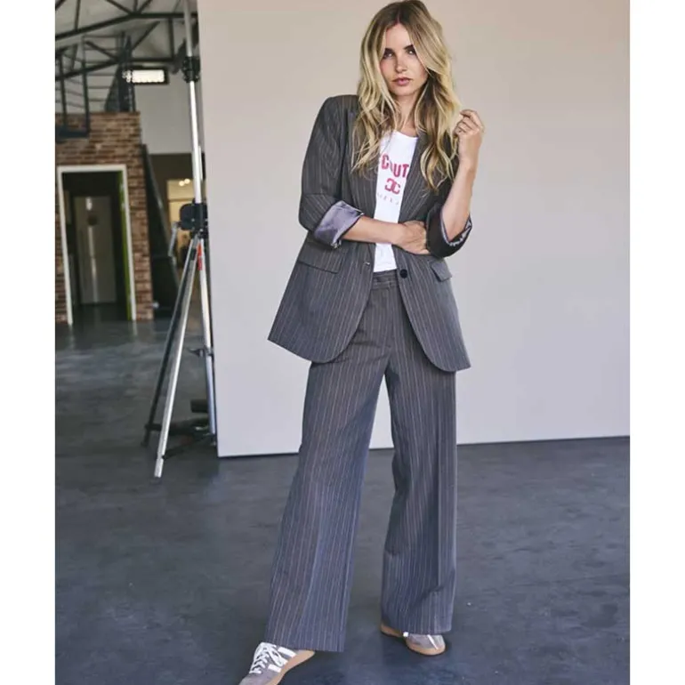 Co Couture CobyCC Pin Wide Pant Oak