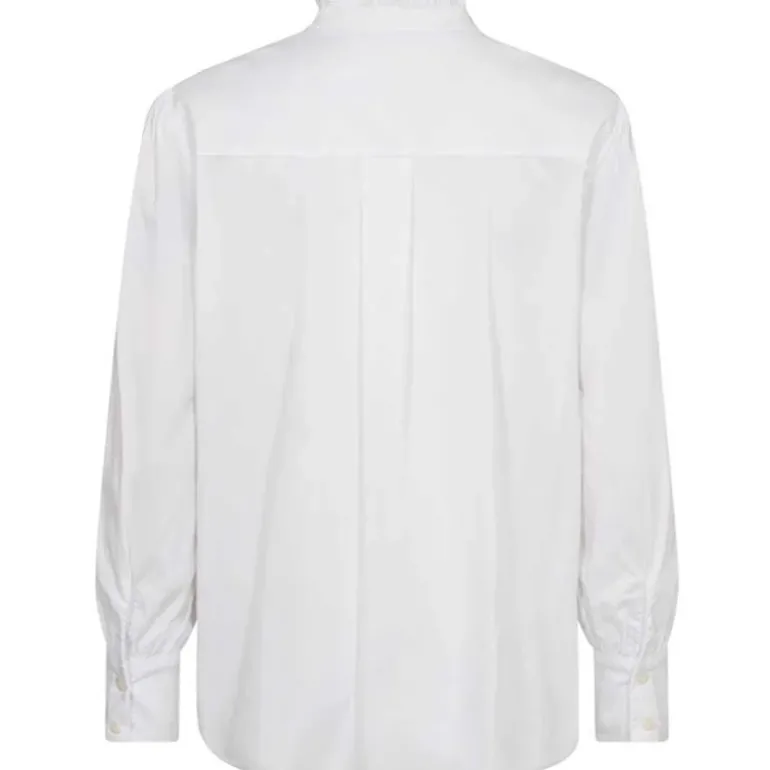 Co Couture CoCC Crisp Braid Shirt White