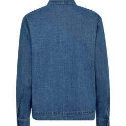 Co Couture DelinaCC Denim Shirt Dark Denim