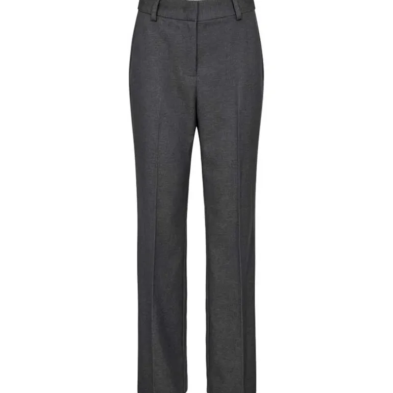 Co Couture FiolaCC Wide Pant Grey Melange
