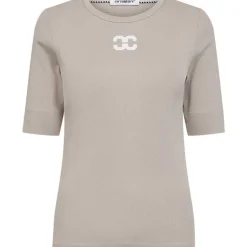 Co Couture GrannyCC Logo Tee Mink