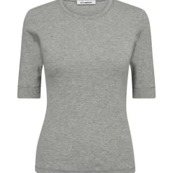 Co Couture GrannyCC SS Tee Grey Melange