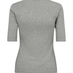 Co Couture GrannyCC SS Tee Grey Melange