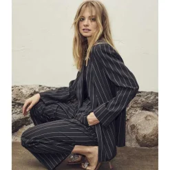 Co Couture PricillaCC Pin Cigarette Pant Antracit