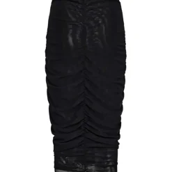 Co Couture ReaganCC Ruched Skirt Black