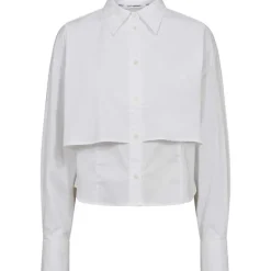 Co Couture SandyCC Double Layer Shirt White