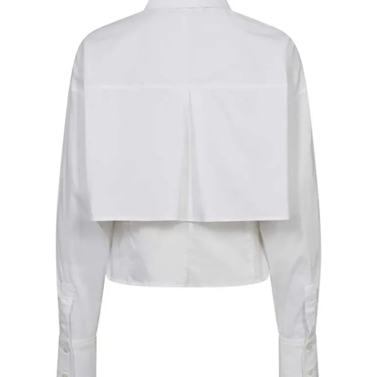 Co Couture SandyCC Double Layer Shirt White