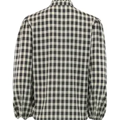 Continue Heidi Check Shirt Black