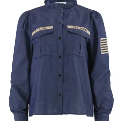 Continue Mili Patch Chambre Denim Blue