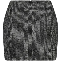 Copenhagen Muse CMJadalyn Skirt Black W. Bright White