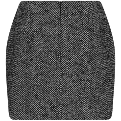 Copenhagen Muse CMJadalyn Skirt Black W. Bright White