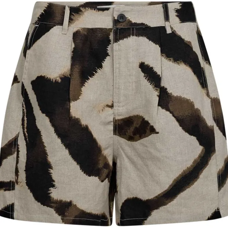 Copenhagen Muse CMNatuli Shorts With Print Peyote w. Black