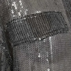 Copenhagen Muse CMTrucker Jacket Sequince Jacket Silver