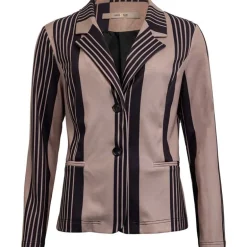 Costamani Cozzy Blazer Black Stripe