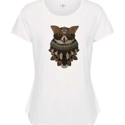 Costamani Owl Tee White W/Army Mix