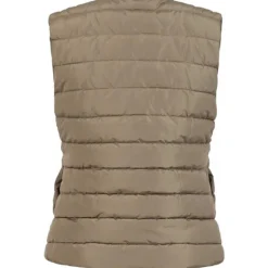 Coster Copenhagen Asta Quilted Vest Sand Olive