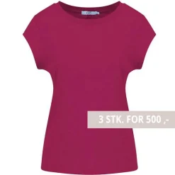Coster Copenhagen CCH1100 Basic T-Shirt 693 Mørkerød
