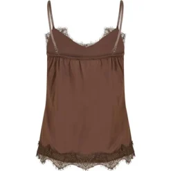 Coster Copenhagen CCH1004 Lace Top 389 Chocolate Nut