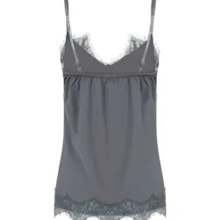 Coster Copenhagen CCH1004 Lace Top 149 Dark Stone Grey