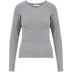 Coster Copenhagen CCH2202 Lana Wool Long Sleeve Grey Melange