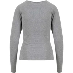 Coster Copenhagen CCH2202 Lana Wool Long Sleeve Grey Melange