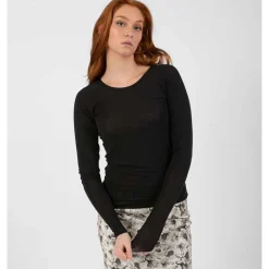 Coster Copenhagen CCH2202 Lana Wool Long Sleeve Black