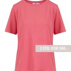 Coster Copenhagen CCH1118 Regular T-Shirt 637 Coral Paradise