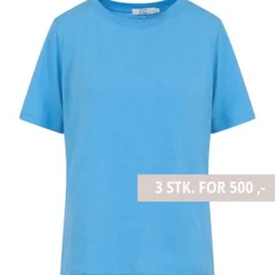 Coster Copenhagen CCH1118 Regular T-Shirt 539 Storm Blue