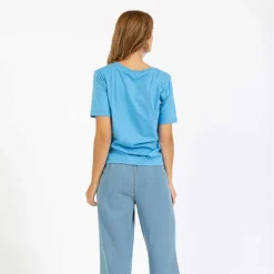 Coster Copenhagen CCH1118 Regular T-Shirt 539 Storm Blue