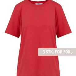 Coster Copenhagen CCH1118 Regular T-Shirt 617 Rød